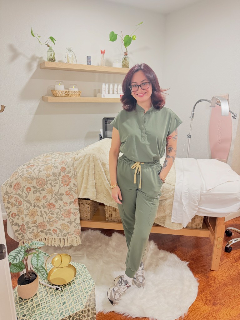 Corey, founder and skin care provider